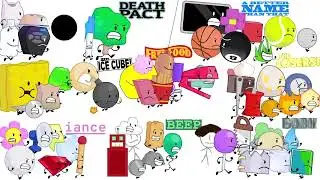BFDI Running Elimination Order Part 3 (BFB-TPOT 7 New Assets)