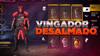 MELHORES COMBINAÇÕES COM A ROUPA VINGADOR DESALMADO ! - FREE FIRE