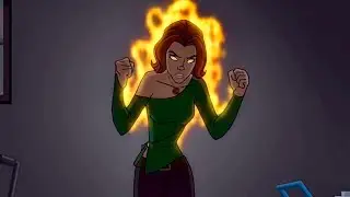 Jean Grey - All Scenes | Wolverine & The X-Men