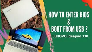How to boot from USB on LENOVO ideapad 330 | How to enter Bios Setup on Ideapad 330 | Malayalam |