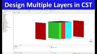 Design Multiple Layers structure in CST