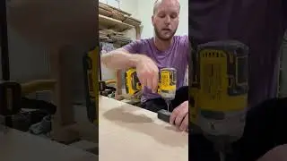 Drill Guide Block Tip #woodworking #woodworkingtips