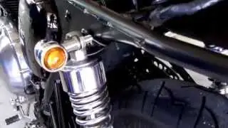 Installing Fender eliminator and rear turn signal on Triumph Bonneville Thruxton