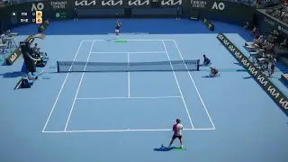 TopSpin 2K25 | LEGEND Difficulty | Ben Shelton VS Taylor Fritz | Australian Open (PC)