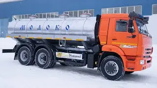 Камаз 65115 молоковоз