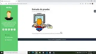 Blog administrable con Django