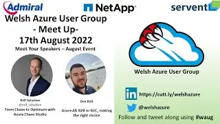 Welsh Azure User Group  - August 2022 Event