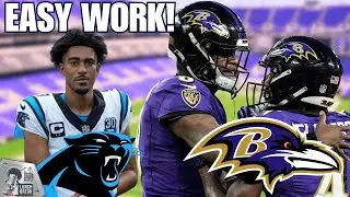 Ravens DOMINATE Broncos | Panthers Get REVENGE