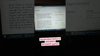 handwritten notes without python  Anjni Computer Education 🔥