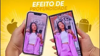 COMO TER A TELA DE BLOQUEIO DO IPHONE NO SAMSUNG! | Efeito Profundidade