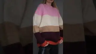 мохеровый джемпер H&M TREND OVERSIZED JUMPER 1113009002 доступен к заказу || inst @maisonbuyer.ru