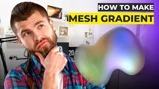 How to make MESH GRADIENT in photoshop tutorial