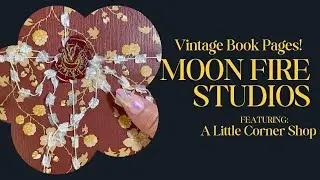 Book pages, laces & wallpaper. A tornado siren...oh my! @alohacreations2915