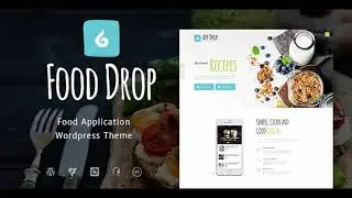 Food Drop | Food Ordering & Delivery App WordPress Theme | Themeforest Website Templates and Themes