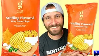Stuffing Flavored Potato Chips Review | Good & Gather