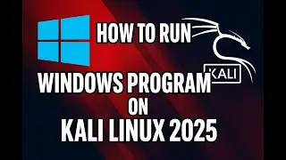 How to run Windows programs on Linux | Wine 10.0 version 2025 | install kali wine program loader |