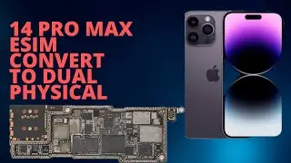 14 Pro Max ESIM convert to dual physical