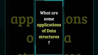 What are some applications of Data structures? 