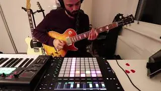 ➤ Ableton Live & Push 2 and Guitar Performance #oneminutebeat #3