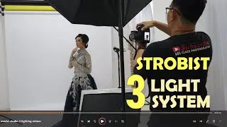 strobist foto model studio 3 lighting sistem