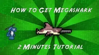 How to get Megashark - Terraria Tutorial [Fishtor]