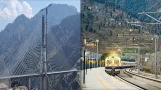 Anji khad bridge  || Chenab bridge latest update || Rjproductions || USBRL  | #chenabbridge