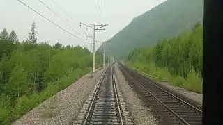 БАМ. Река Хани и граница Восточно-Сибирской и Дальневосточной ж.д.