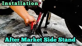 Bike Side Stand Installation || How to install Side stand to your bike || Comfort Rides