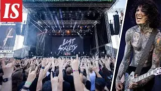 Tuska 2023: interview with Samy Elbanna from Lost Society (Ilta-Sanomat) #lostsociety #samyelbanna