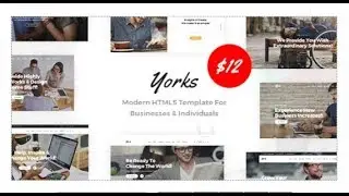 Yorks - Modern HTML5 Template For Businesses & Individuals | Themeforest Templates