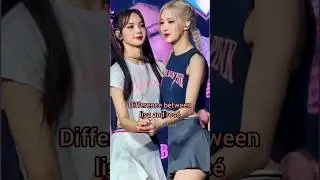 Difference between rosé and lisa🩷 #blackpink #4queens #blackpinkedit #kpop #ot4 #blinkz #blink #rose