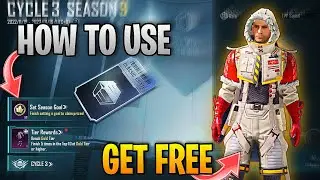 GET FREE 3 MYTHIC ITEMS IN BGMI 😱 | HOW TO USE SET SEASON GOAL IN PUBG MOBILE
