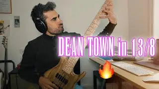 Dean Town (Vulfpeck) in 13/8!🌶 #bass #viralvideo #jazz #bassist #cover #solo #funny #beautiful #hip