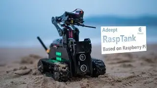 Adeept RaspTank Smart Robot Car Kit for Raspberry Pi
