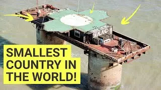 An ENTIRE NATION lives HERE ... Sealand explained, sorta
