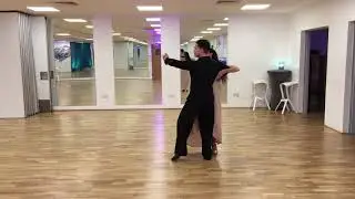 How to dance Chase & Oversway in Tango - Advanced