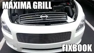 Grill Install 09-14 Nissan Maxima 