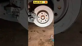Audi RS3 changement le disque de freinage ￼