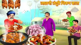 लालची तंदूरी चिकन वाला हिंदी कहानियां | लालची तंदूरी वाला | चिकन तंदूरी वाला | Kahani | Hindi Kahani