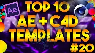 Top 10 3D Intro Templates #20 – After Effects, Cinema 4D