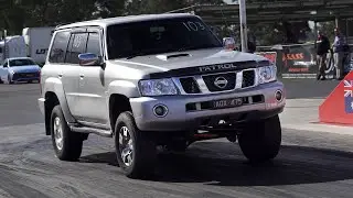 Barra powered Nissan GU Patrol
