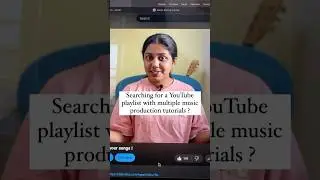 In my YouTube profile, if you go under the playlist section, you’ll find music production tutorials!