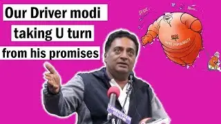 Prakash raj an actor and a responsible citizen of India raises his voice against modi sarkar