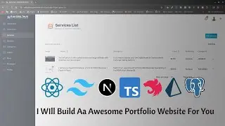 I will build Your Ultimate Tech Portfolio Website Nextjs, Nestjs – Elevate Your Online Presence!
