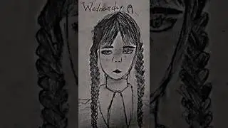 рисую Wednesday!||песня:Wednesday|WEDNESDAY