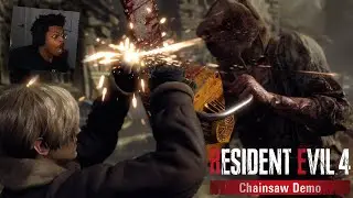 WHO'S MAN IS THIS! | Resident Evil 4 Chainsaw Demo
