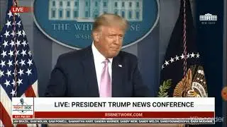 President Trump Torches Democrats @ Today's News Briefing (8/11/20)