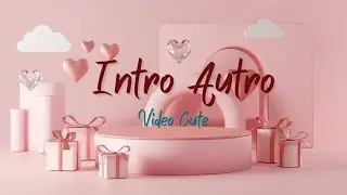 Video Intro Autro Youtube Tema Pink