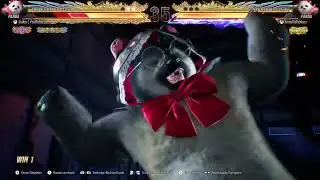 Tekken 8 Panda vs Panda Crazy mirror Match