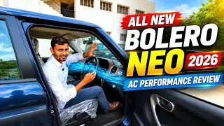 New Mahindra Bolero Neo N10 R 2026 | AC Performance Review in 3rd Row 